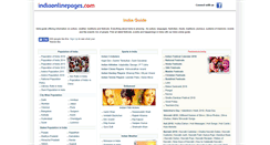 Desktop Screenshot of indiaonlinepages.com