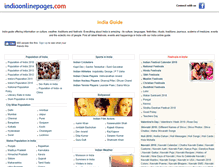 Tablet Screenshot of indiaonlinepages.com